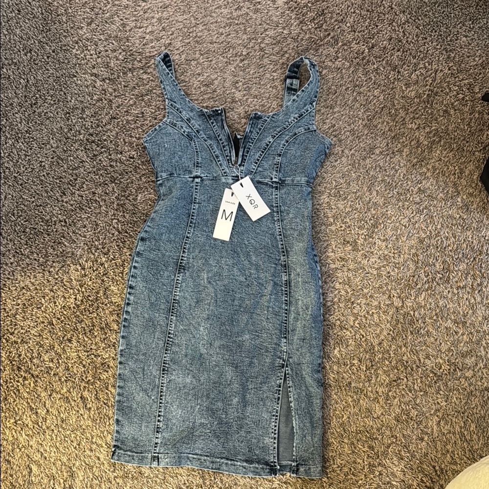 Denim Sleeveless Dress